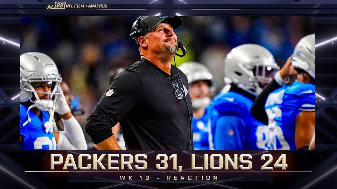 PACKERS 31, LIONS 24: DETROIT'S COMEBACK, AND DAN CAMPBELL'S APPROACH, FALL SHORT ON THANKSGIVING