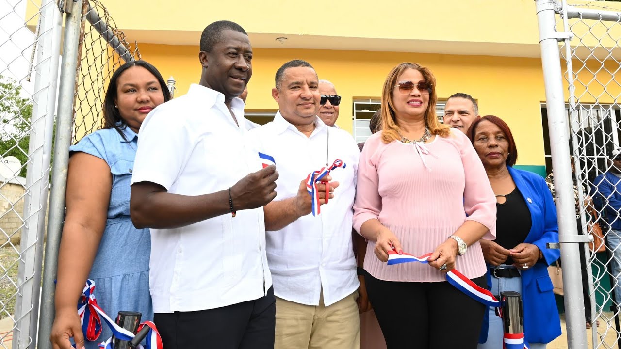 Inauguración de Comedor comunitario📍en la Romana #MiPatriaAlimentaMiPatriaProtege #Dasac