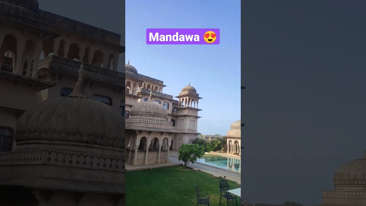 Mandawa Haveli, Fort #jhunjhunu #mandawahaveli #mandawa #rajasthan #shorts #short #explore #haveli