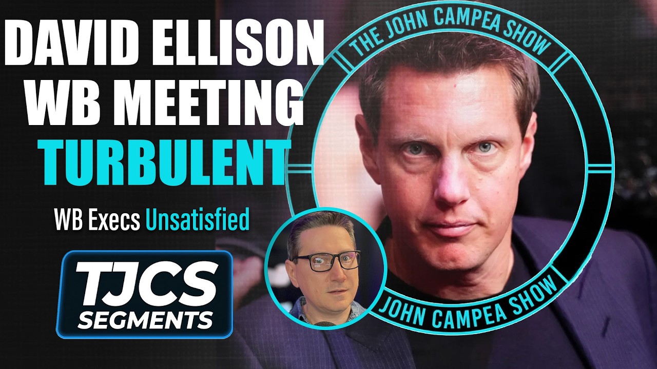 David Ellison's First Meeting With WB Leadership Does NOT Go Well