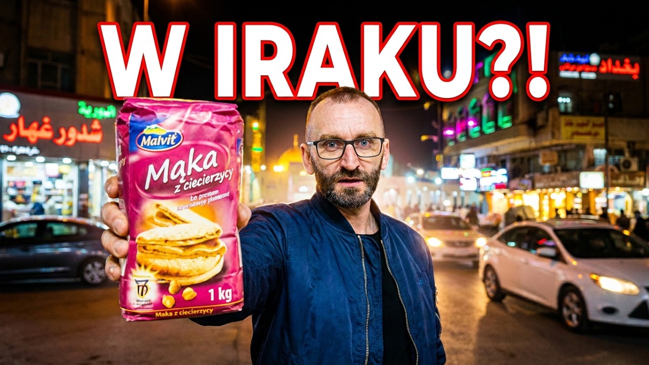 #IRAK: Bagdad – tyle rzeczy z Polski (!) + jedzenie, zakupy, zwiedzanie #2 (EN subs)