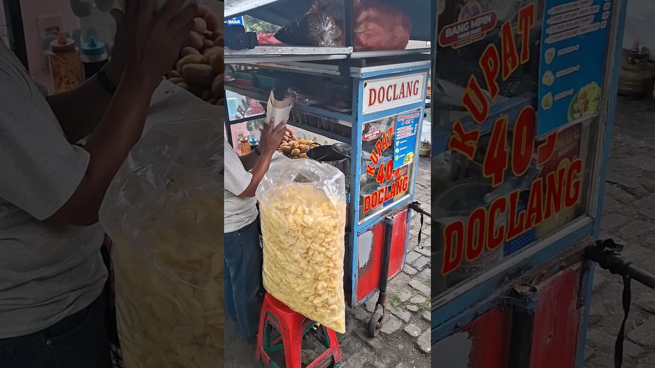 Doclang, kupat tahunya Bogor, Doclang 405 Pasar Devris #doclang #kupattahu #bogor #hit #food #lflf
