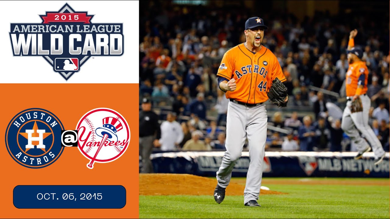 2015 American League Wild Card Game - Astros @ Yankees