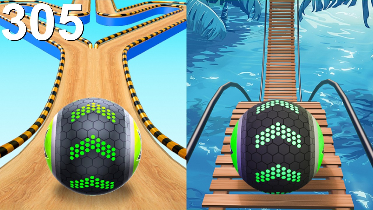 Going Balls Speedrun, Funny Fails Vs Challenge, Portal Run, Race Android, iOS Gameplay 305