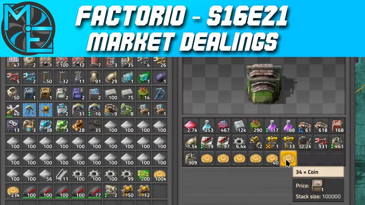 Factorio - S16E21 - Market Dealings