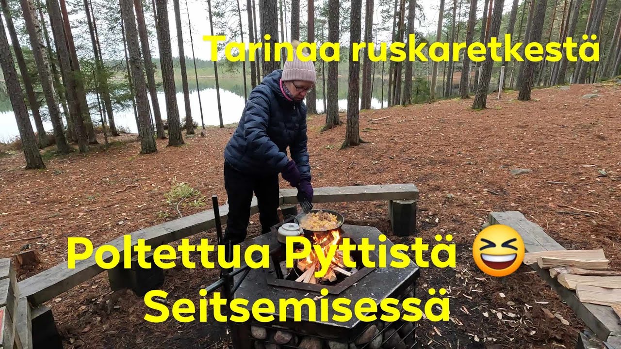 Pyhä-Luoston tarinointia Seitsemisen patikkaretken lomassa! @KorpiTiimi