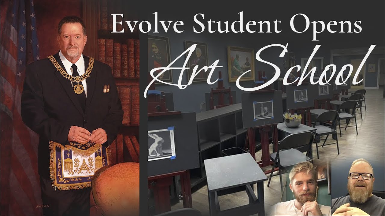 Evolve Student Opens His Own Art School!? 😮