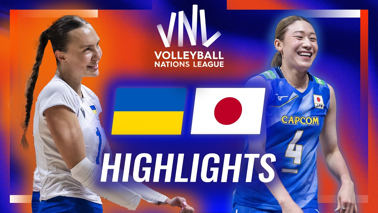 Ukraine 🇺🇦 vs. Japan 🇯🇵 - Highlights | Week 1 | Women's VNL 2026