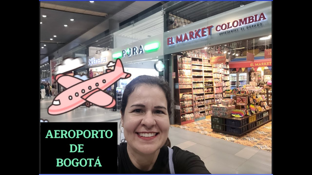 AEROPORTO de BOGOTÁ,principal AEROPORTO da COLÔMBIA.