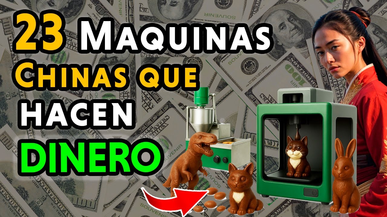 23 m&aacute;quinas Chinas que pueden hacerte rico desde casa