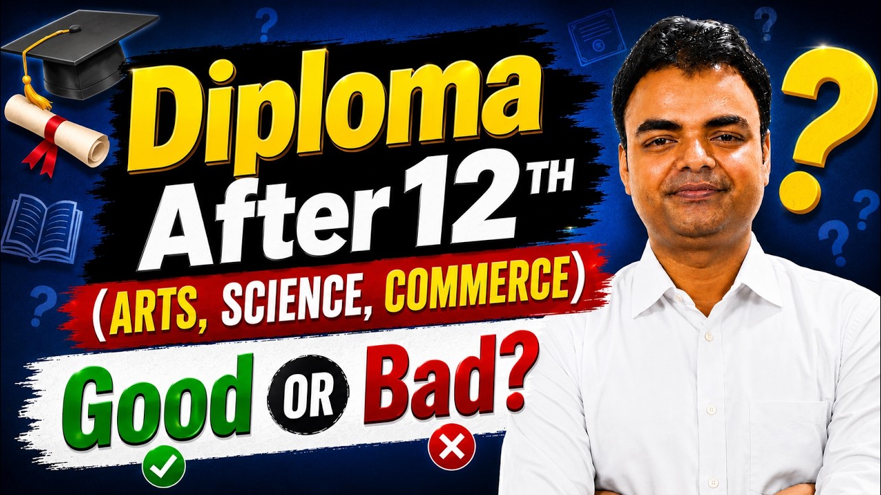 is Diploma Good Career Options After 12th Arts, Commerce, Science, 12th Ke Baad Kya Kare 2026