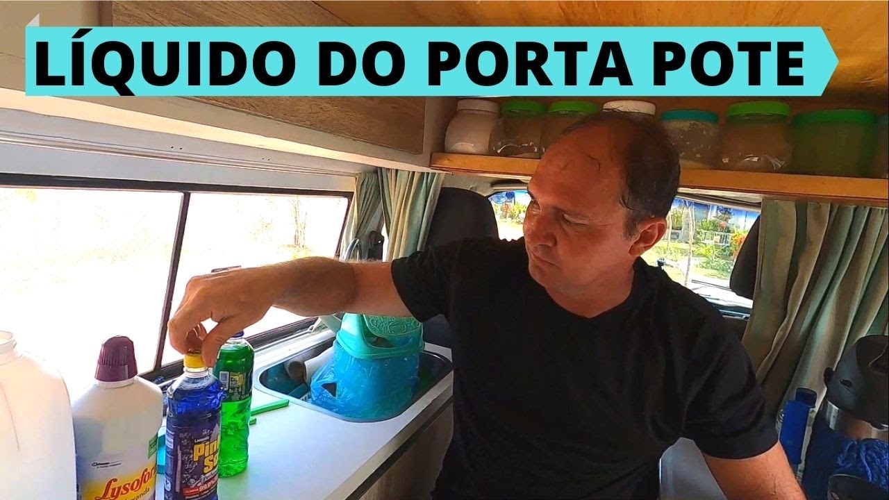 FIZEMOS NOSSO PR&Oacute;PRIO L&Iacute;QUIDO DO PORTA POTE  #138