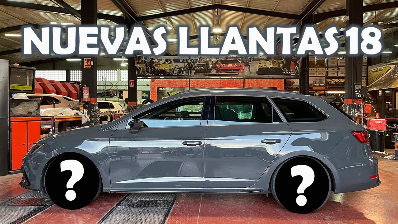 NUEVAS LLANTAS 18 PARA EL LEON CUPRA ST R + YOKOHAMA V105