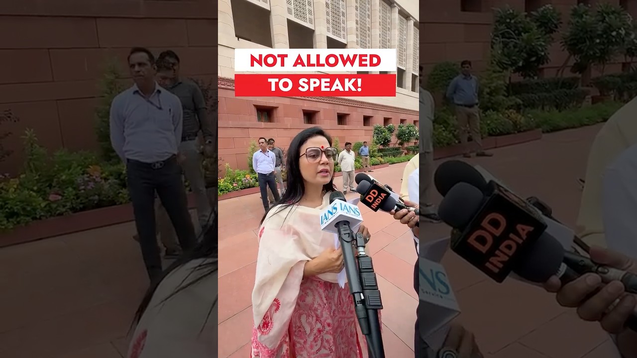 Mahua Moitra&rsquo;s Big Claim #parliament #mahuamoitra