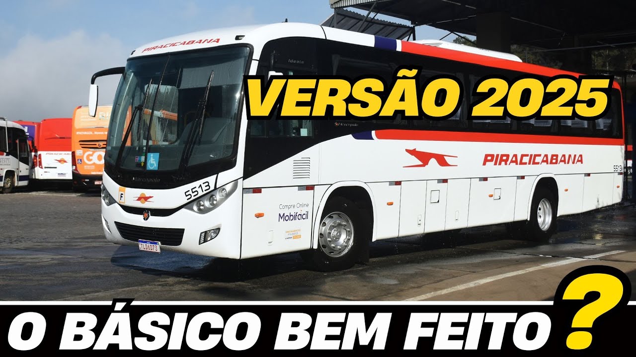MARCOPOLO IDEALE NA VIA&Ccedil;&Atilde;O PIRACICABANA. &Ocirc;NIBUS FEIJ&Atilde;O COM ARROZ SOB MEDIDA