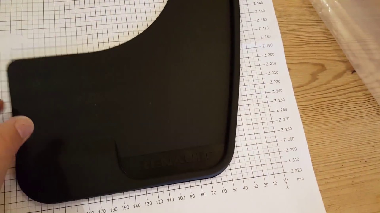 Fitting OEM mud flaps on the Renault Zoe - Part 1