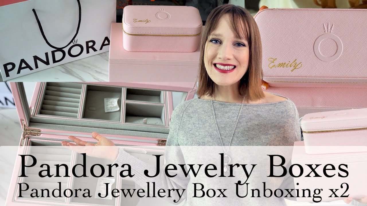 Распаковка шкатулки Pandora Jewellery Box PLUS: Индивидуальная розовая шкатулка Pandora Small | М...