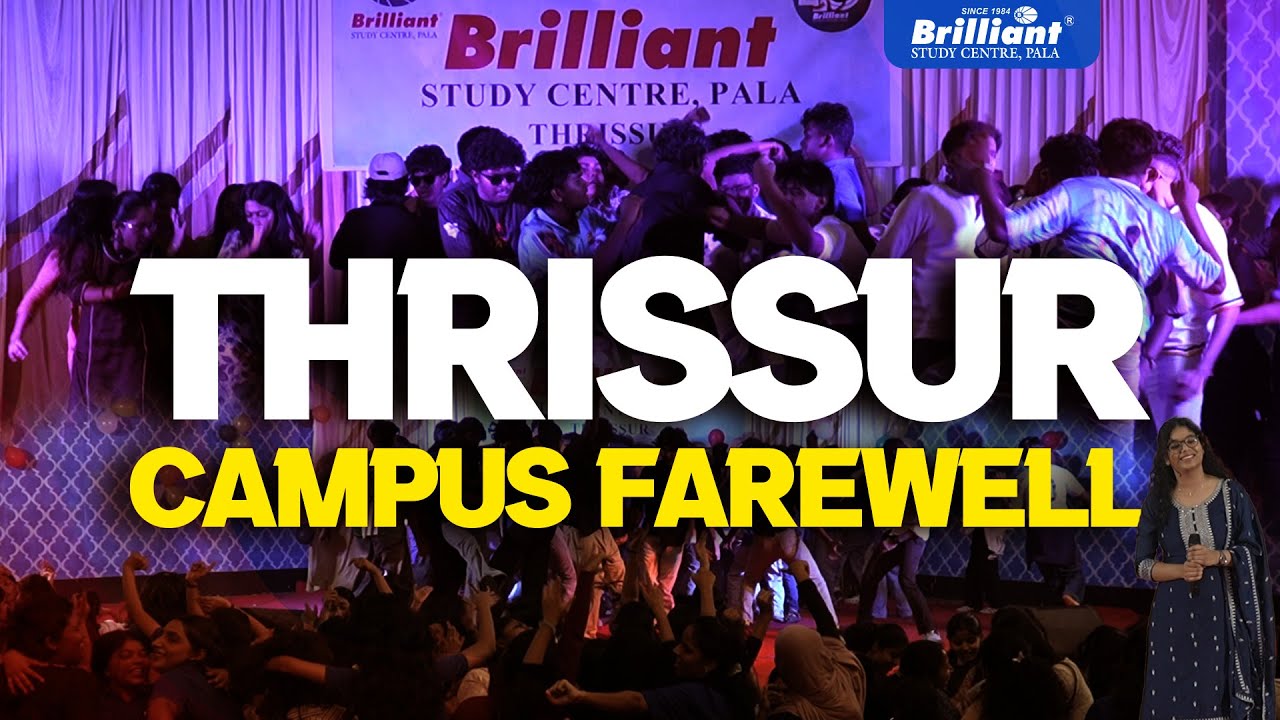 Brilliant Thrissur Farewell Ceremony: From Classrooms to Career Goals