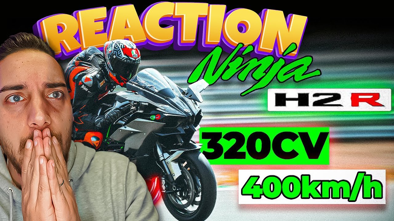 REACTION Luca Salvadori LA moto TURBO più VELOCE E POTENTE al MONDO - KAWASAKI H2R 🔥