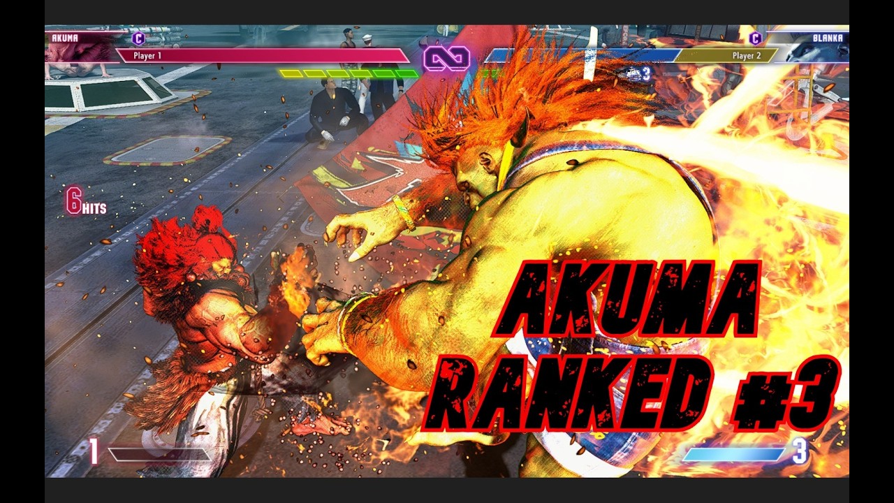 Street Fighter 6 | Akuma Ranked #3