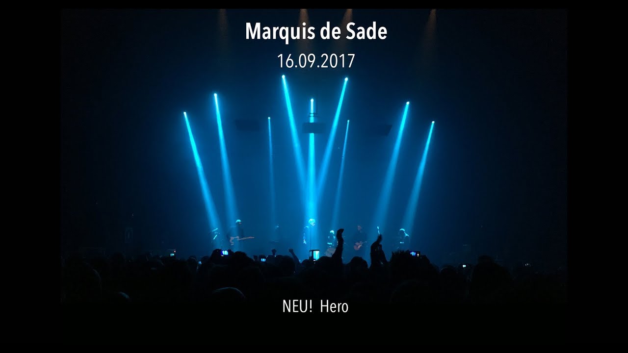 Marquis de Sade Live Rennes 16.09.2017 - NEU! 