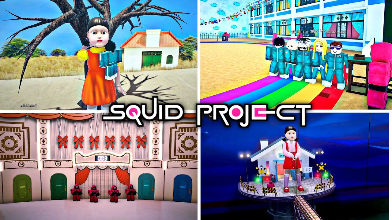 🦑 SQUID PROJECT - Winning All Games (Full Walkthrough) - Roblox