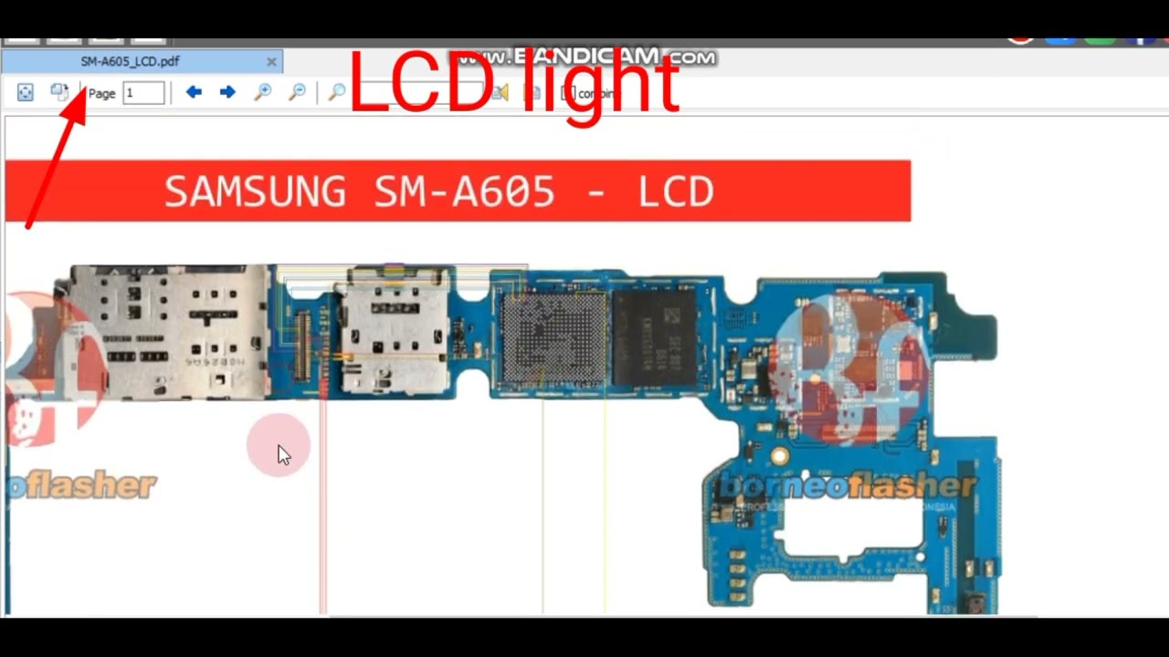 #samsung A605 A6+ all section jumper ways