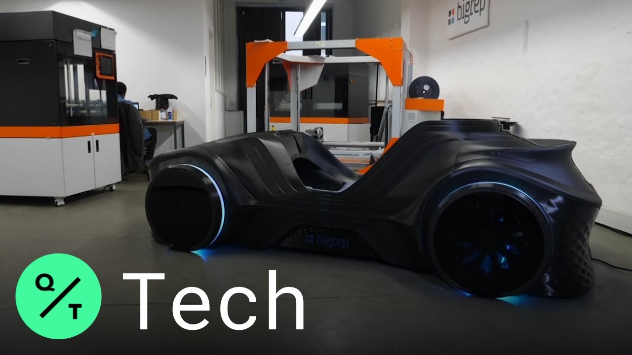 Completely 3D-Printed Concept Car Unveiled By German Company
