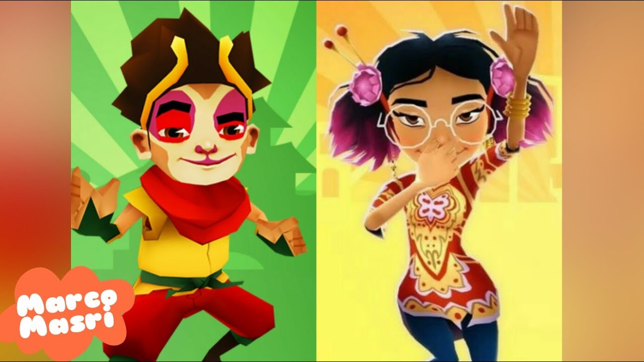 Subway Surfers: КИТАЙСКАЯ ПАРА — САН И ДЖЕННИ