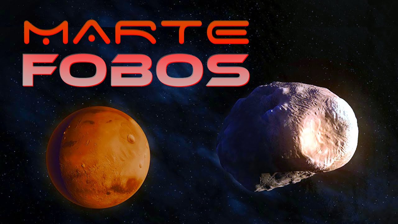 Marte e sua lua Fobos! Space Engine