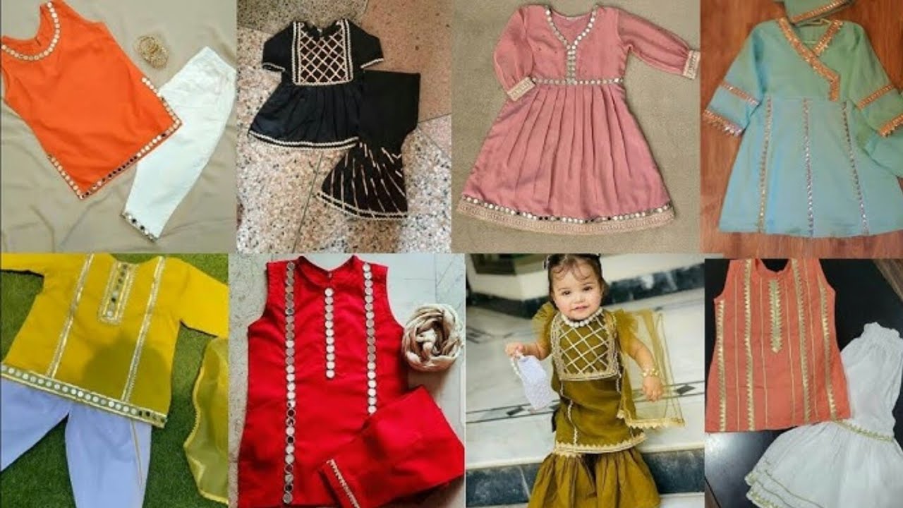 Chand Raat Special Silk Dress Designs For Small Girls||Chand Raat 2026 Stylish Dress Designing Ideas
