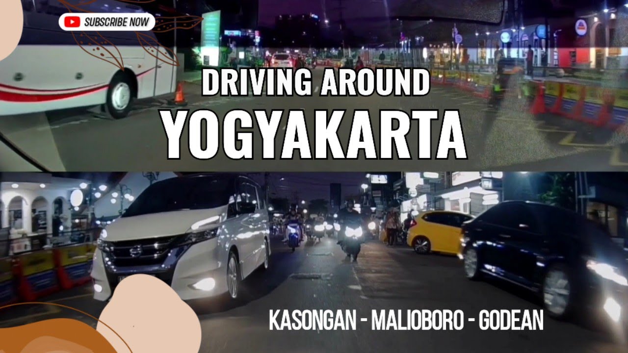 Driving Around Yogyakarta (Kasongan - Malioboro - Godean)