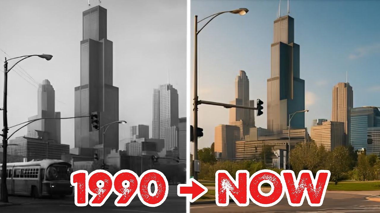 Chicago 1990 — A City That Looks Gone