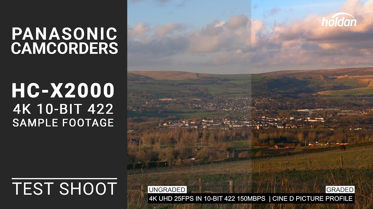 Panasonic HC-X2000 4K Sample Footage | 10-Bit 422 Test Shots | AG-CX10 | HC-X1500