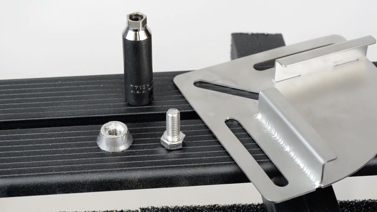 Tamper- Proof Roof Rack Mounting Hardware Installation