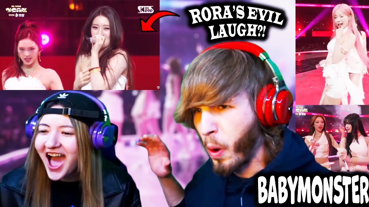RORA AURA! | BABYMONSTER - PSYCHO LIVE + WE GO UP LIVE SBS GAYODAEJEON | REACTION!
