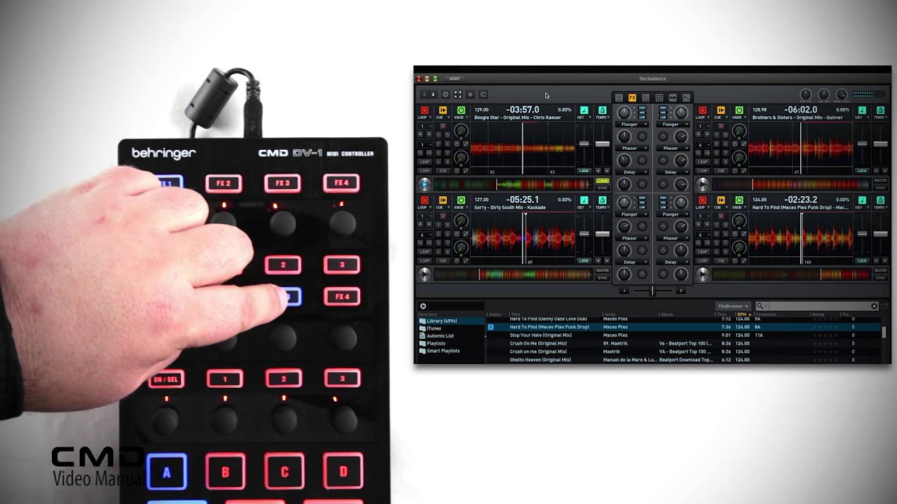 BEHRINGER VIDEO MANUAL: CMD DV-1 Fx Section