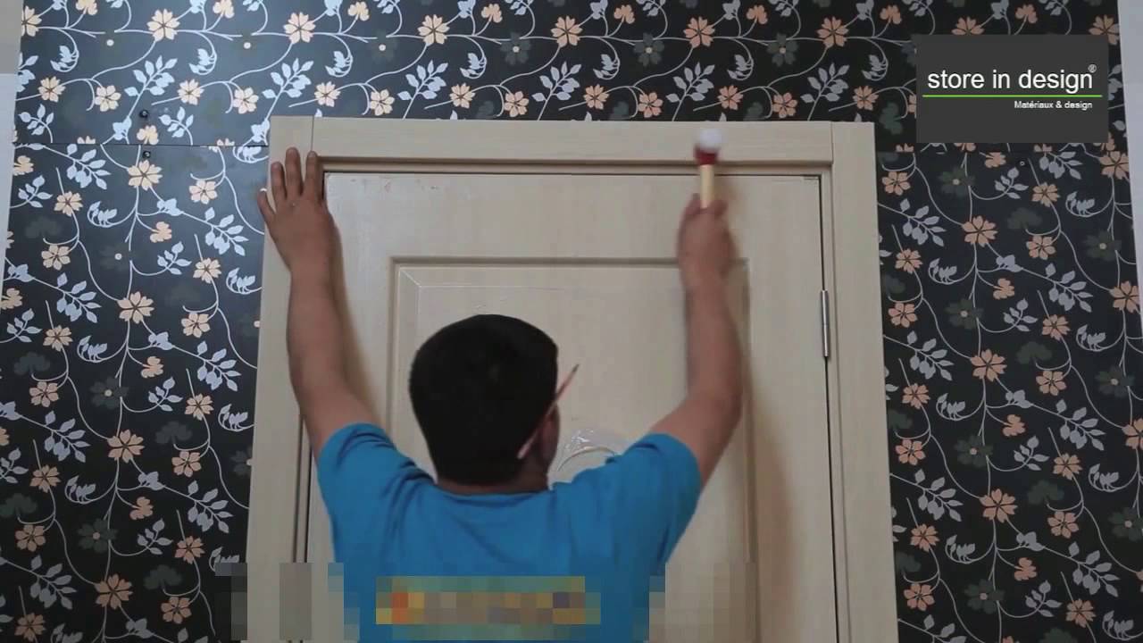 Montage Bloc-porte d'intérieur www.storeindesign.com