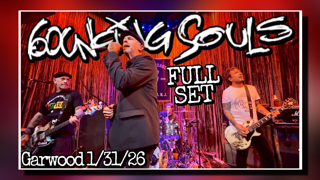 The Bouncing Souls (FULL SET) @ Crossroads- Garwood, NJ 1/31/26 early show