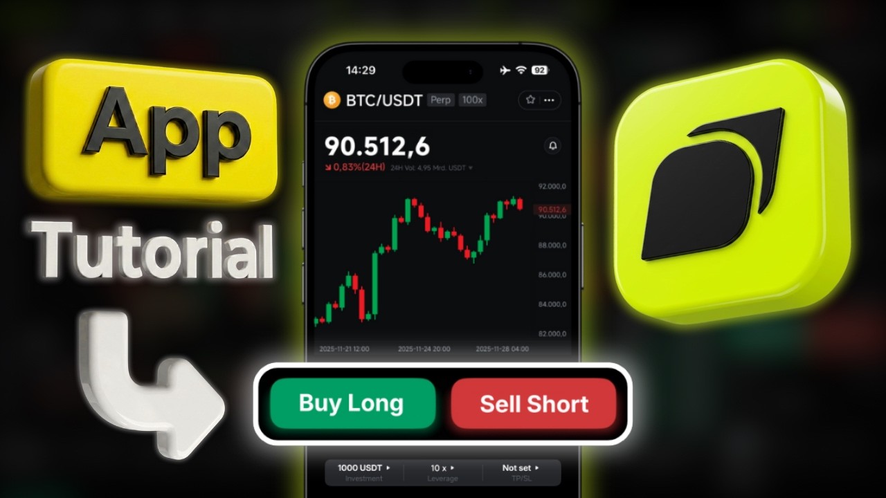 Bitunix App Tutorial ✅&nbsp;Futures Trading am Handy (Long & Short)