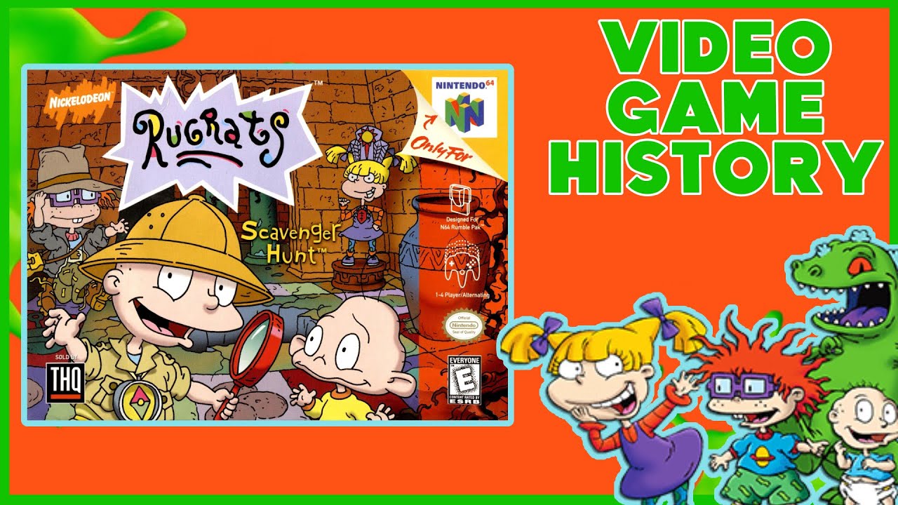 Rugrats: Scavenger Hunt REVIEW | Nickelodeon Video Game History