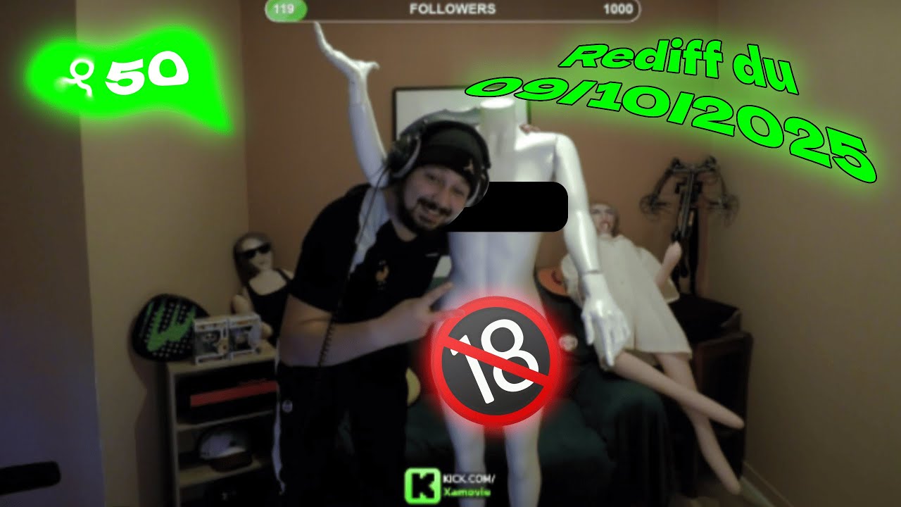 Live Kick avec Yass rediff du 09/10/25