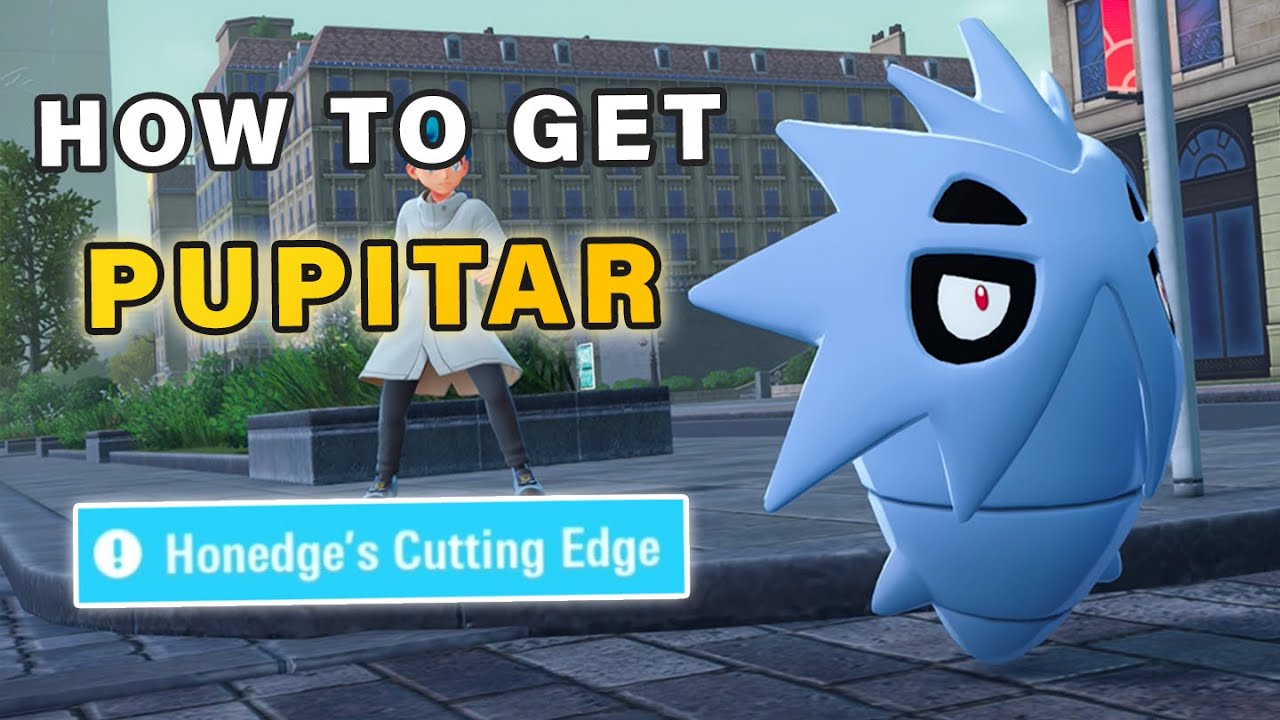 Jak zdobyć pojedynczego Pupitara do pobocznego zadania Honedge'a &bdquo;Cudowna krawędź&rdquo; ► Pokemon Lege...
