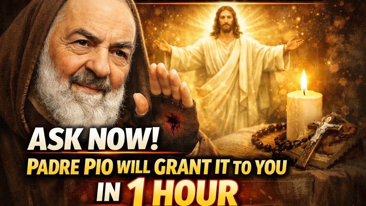 IMMEDIATE MIRACLE ASK NOW AND PADRE PIO WILL GRANT IT TO YOU IN 1 HOUR