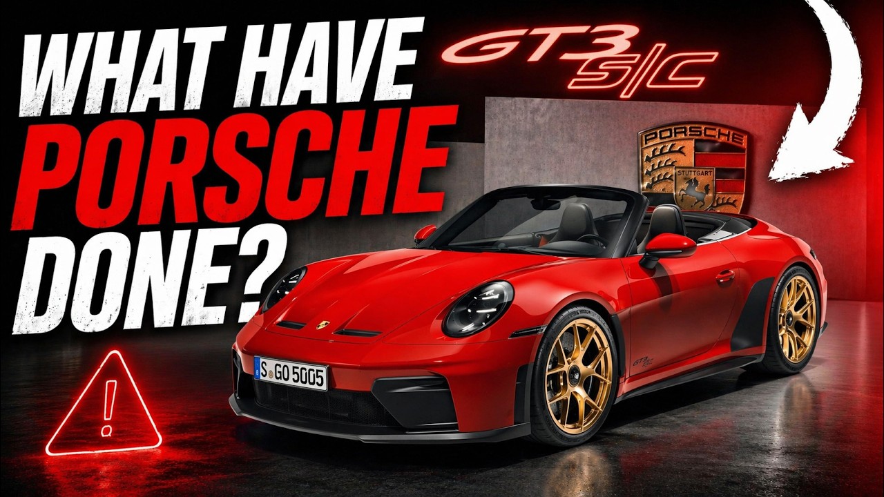 Porsche 911 GT3 S/C 992 &ndash; What Have Porsche Done? A Manual Open-Top GT3 And It's....
