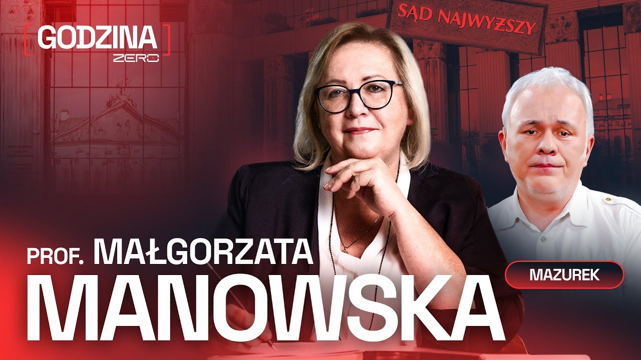 GODZINA ZERO #120: ROBERT MAZUREK I PROF. MAŁGORZATA MANOWSKA