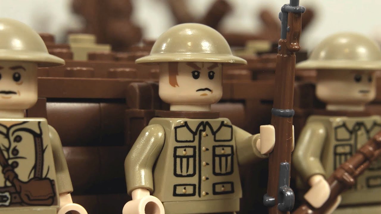3 WW1 Battles in Stop-motion