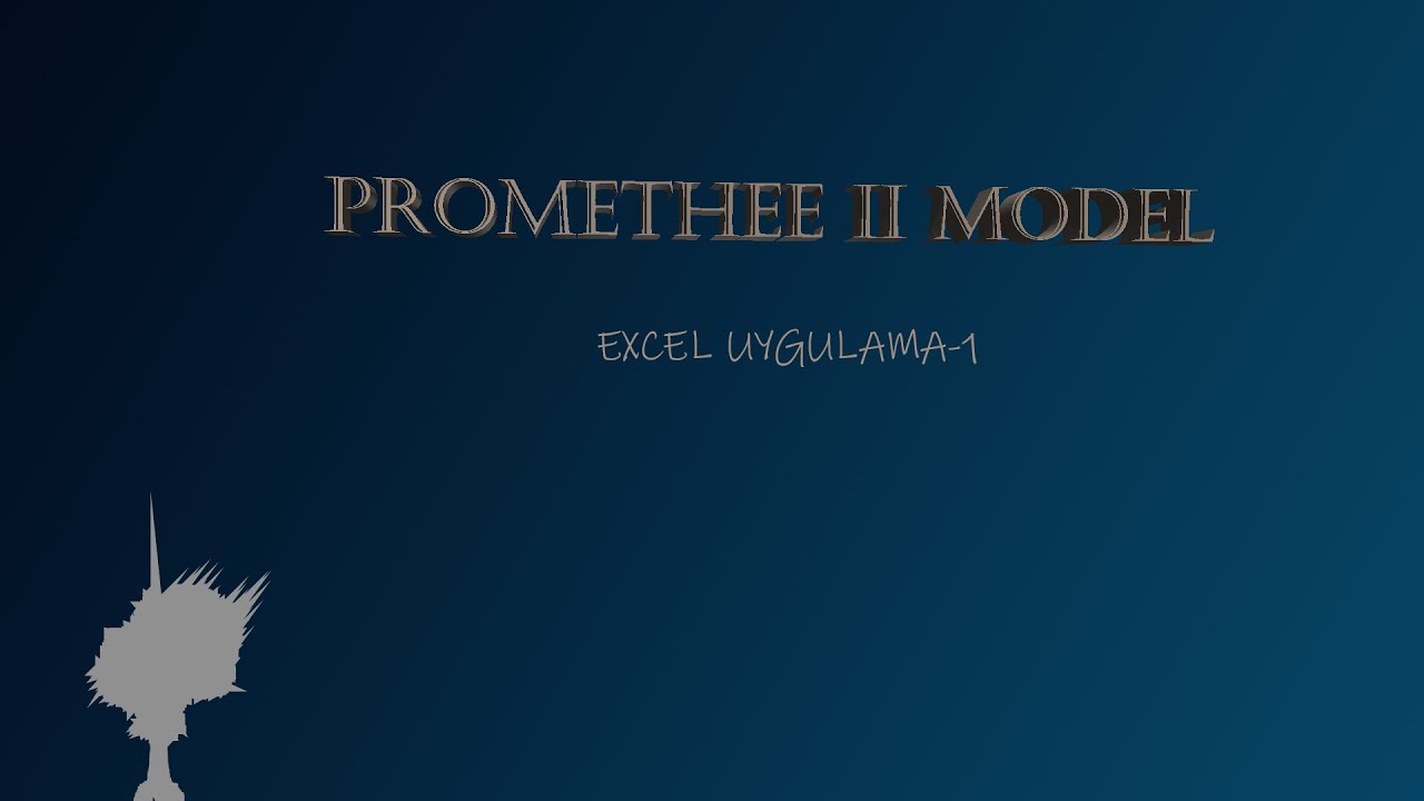 PROMETHEE II Excel Uygulama #1 || Promethee  Method Excel