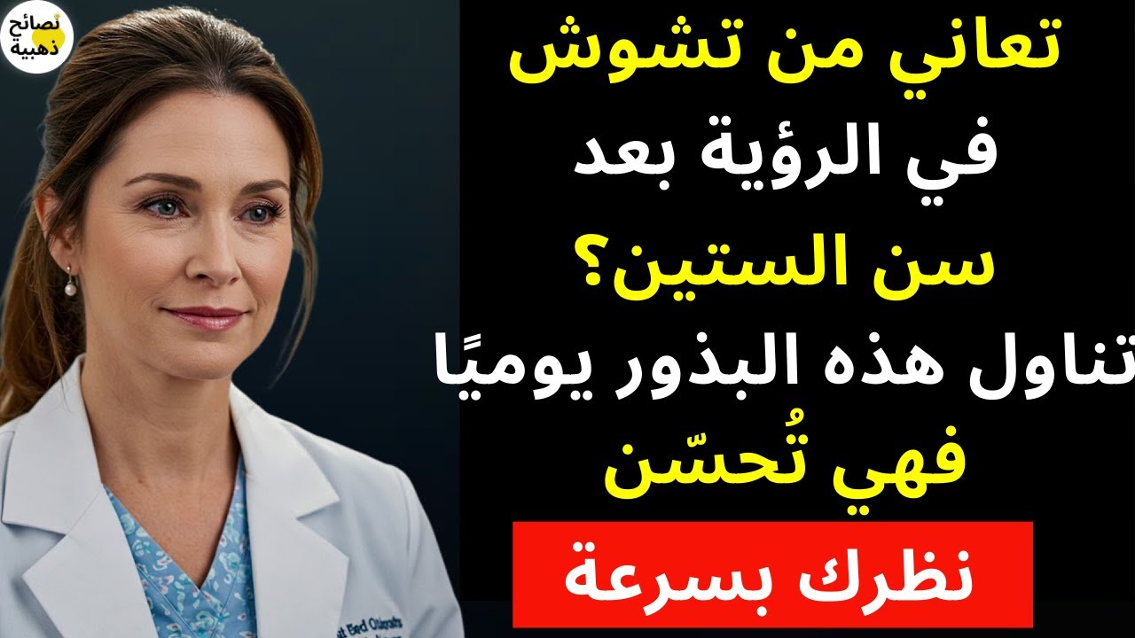كبار السن: تناولوا هذه البذور الثلاثة لحماية نظركم وشبكية العين بشكل طبيعي