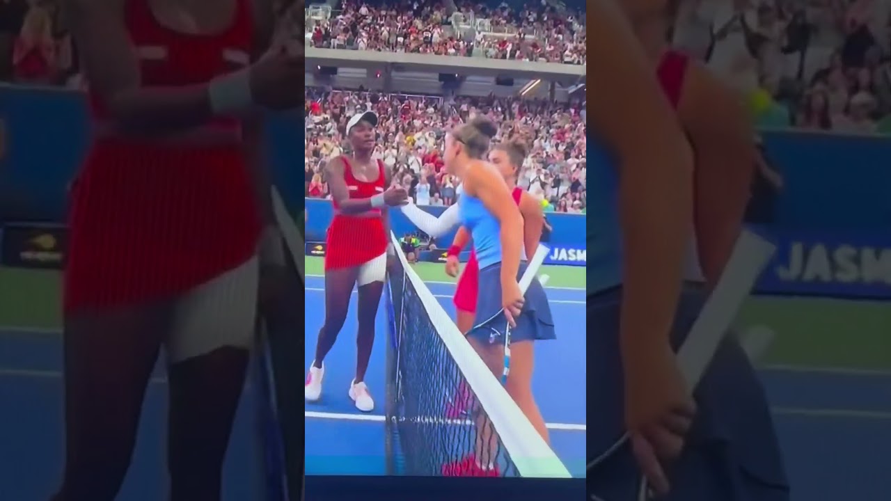 How you focus for #matchpoint #tennis #usopen #tennisdoubles #trending #foryou #paolini #italianduo